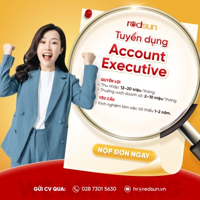 Tuyển dụng: Account Executive (NVKD)