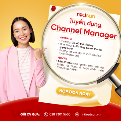 Tuyển dụng: Channel Manager