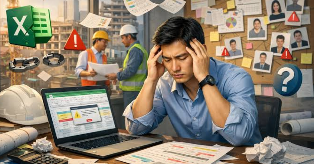 Excel từng là giải pháp, nhưng không còn là nền tảng quản trị
