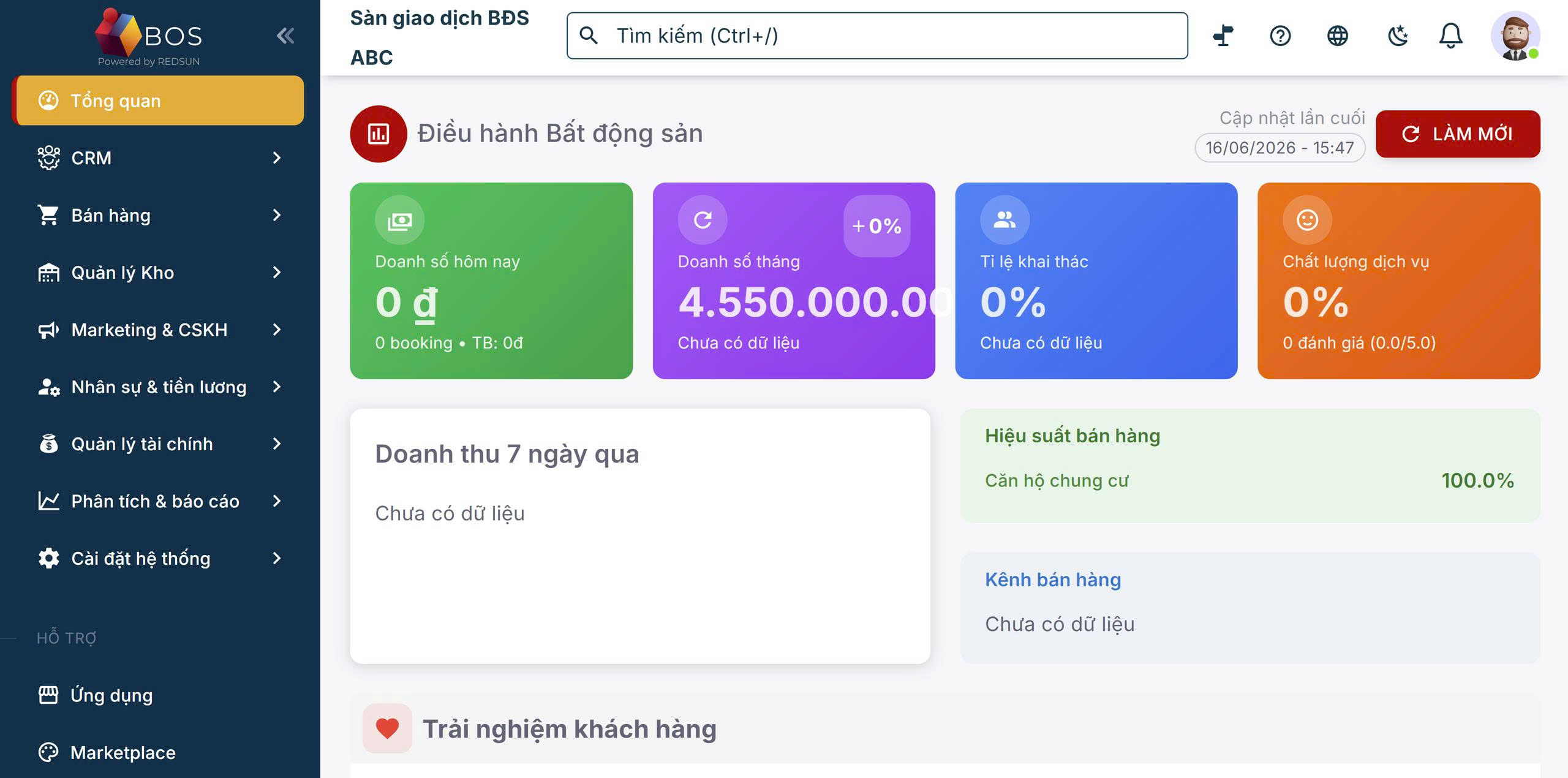 REDSUN phát triển CRM chuyên biệt cho doanh nghiệp bất động sản 