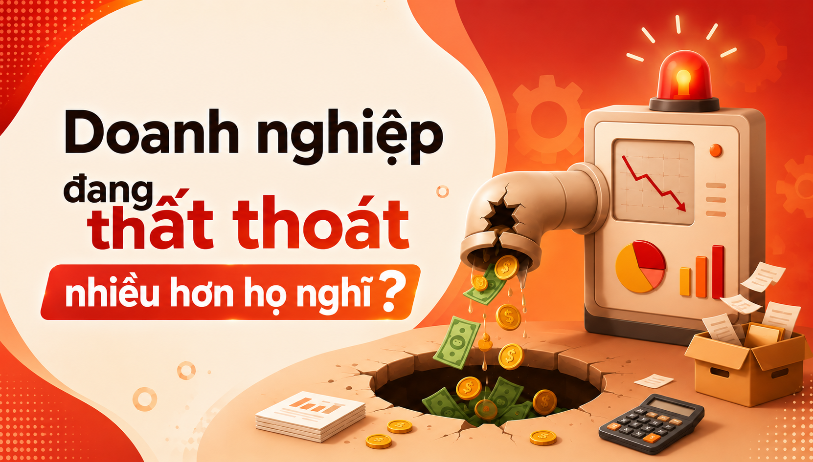 Doanh nghiệp đang thất thoát nhiều hơn họ nghĩ vì vận hành thiếu hệ thống