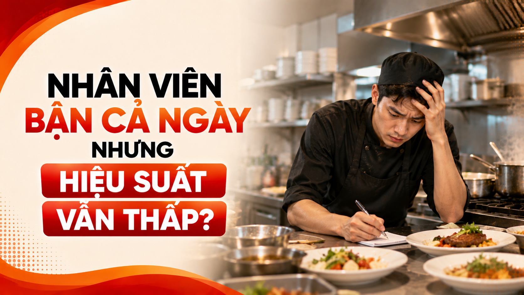 Nhân viên bận cả ngày nhưng hiệu suất vẫn thấp: Nhà quản lý đang thiếu dữ liệu gì?