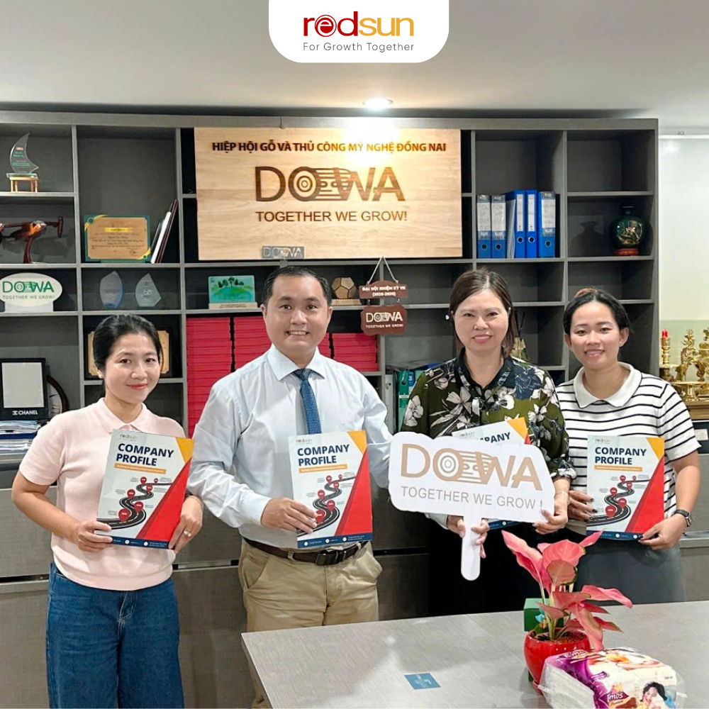 DOWA và REDSUN hợp tác thúc đẩy chuyển đổi số cho ngành gỗ Đồng Nai
